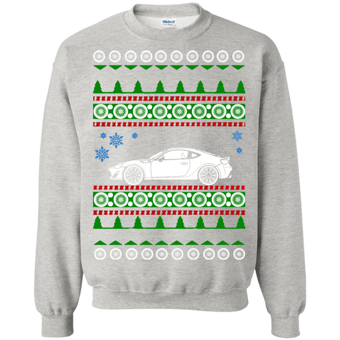 Toyota FRS no tree ugly christmas sweater sweatshirt