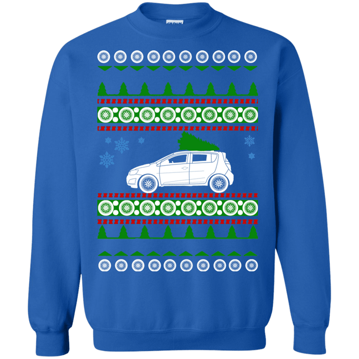 Chevy Sonic Turbo 2013 Ugly Christmas Sweater sweatshirt