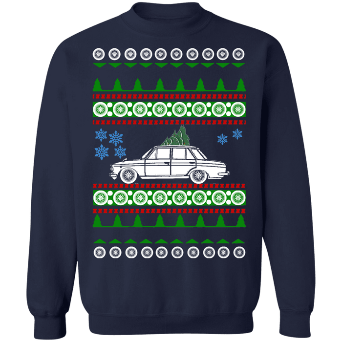 1965 Datsun 411 Bluebird Ugly Christmas Sweater