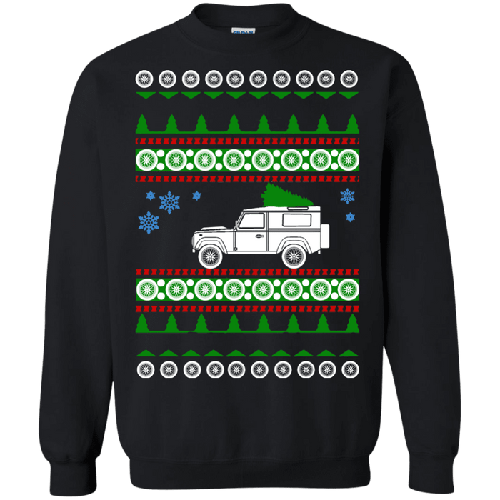 Land Rover Defender 90 Ugly Christmas Sweater sweatshirt