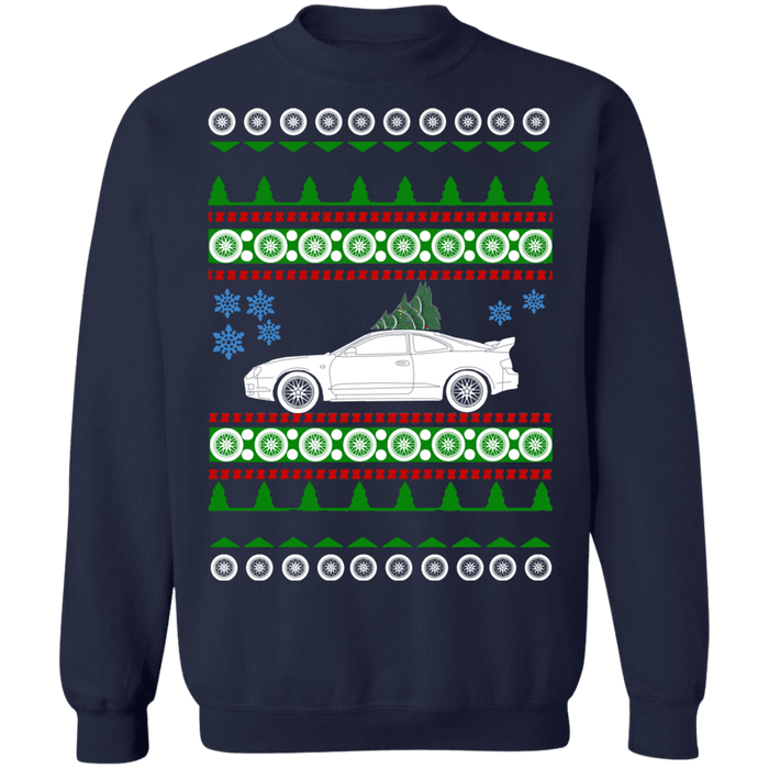 Car like 6th gen Toyota Celica Ugly Christmas Sweater sweatshirt 1994