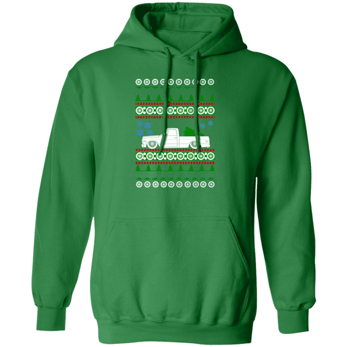 C10 Fleetside truck 1971 Ugly Christmas Sweater Hoodie