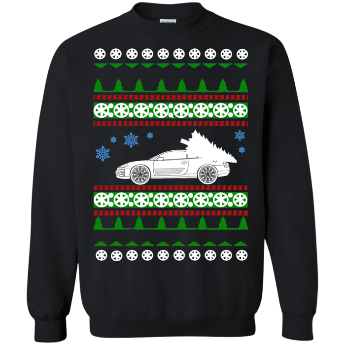 Mitsubishi Eclipse 3rd gen Ugly Christmas Sweater sweatshirt