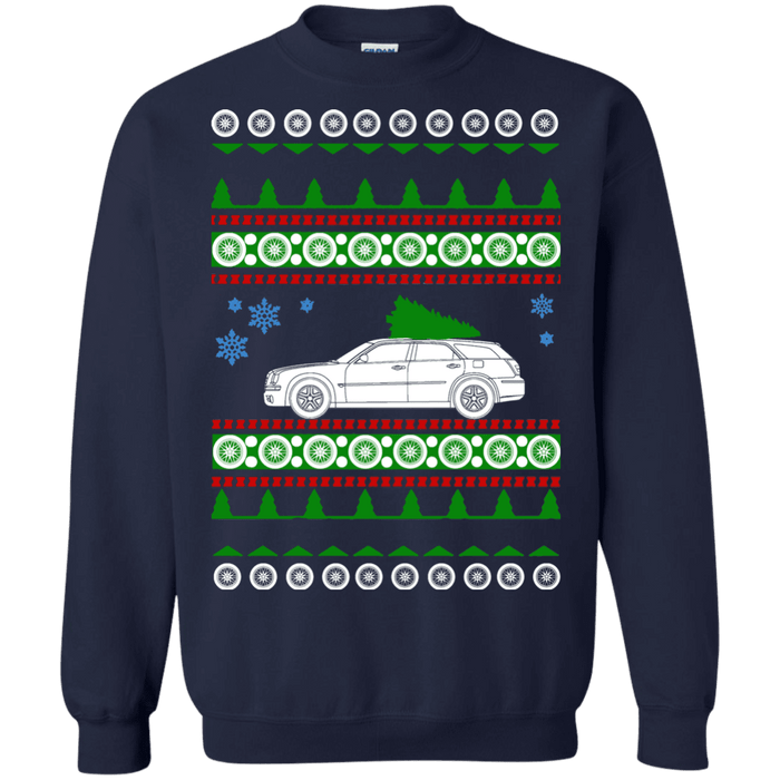 american car or truck like a  Magnum Ugly Christmas Sweater sweatshirt