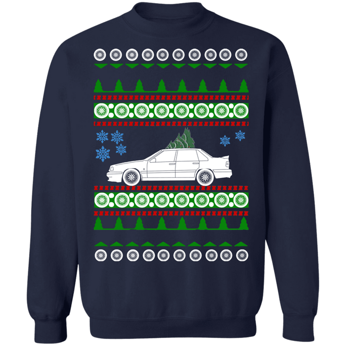 Swedish Car like Swedish Car like a  850R Sedan Ugly Christmas Sweater