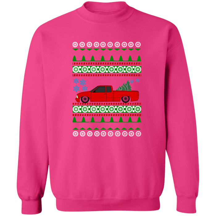 2nd Generation S10 Extended Cab Lowrider Ugly Christmas Sweater Sweatshirt