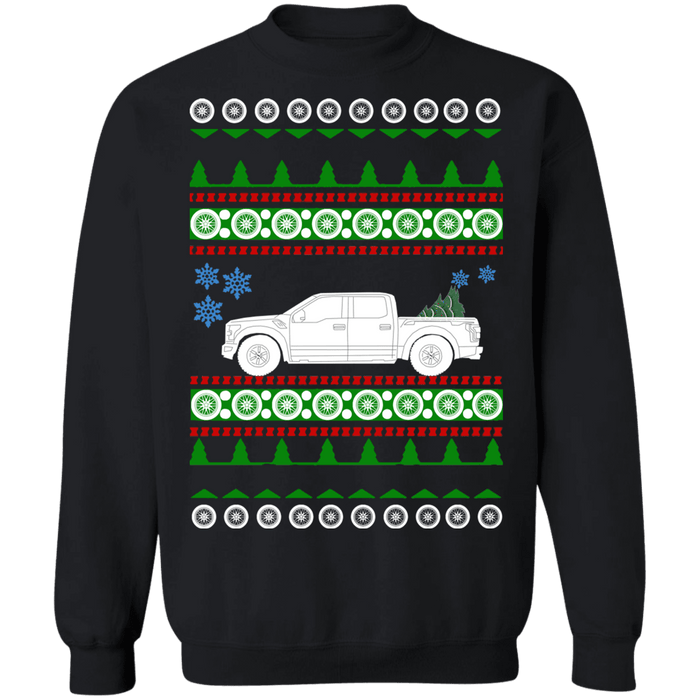 Ford Raptor 3rd gen ugly christmas sweater sweatshirt