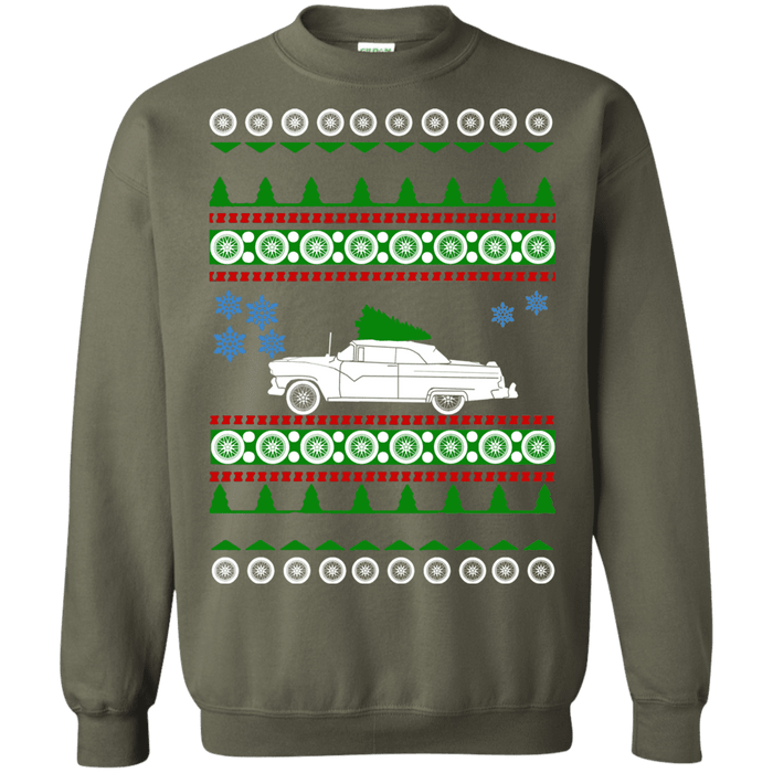 Ford Sunliner 1955 Ugly Christmas Sweater sweatshirt