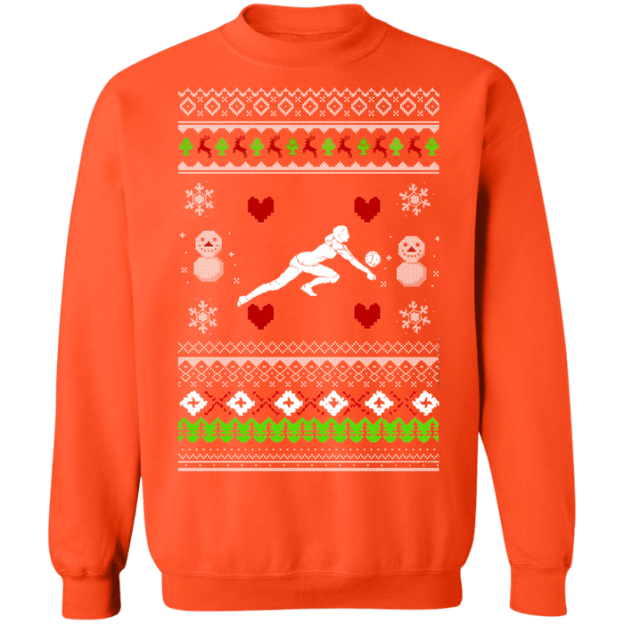 Volleyball Ugly Christmas Sweater Sweatshirt