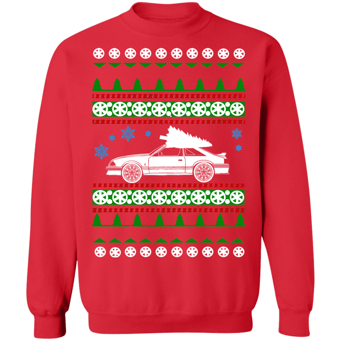 1980s Ford Mustang GT Ugly Christmas Sweater sweatshirt