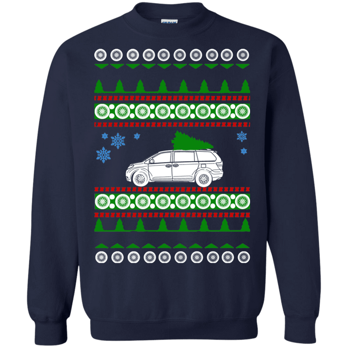 Toyota Sienna ugly christmas sweater sweatshirt