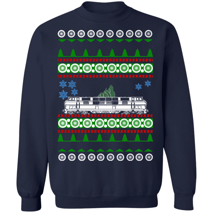 Train Locomotive Ugly Christmas Sweater