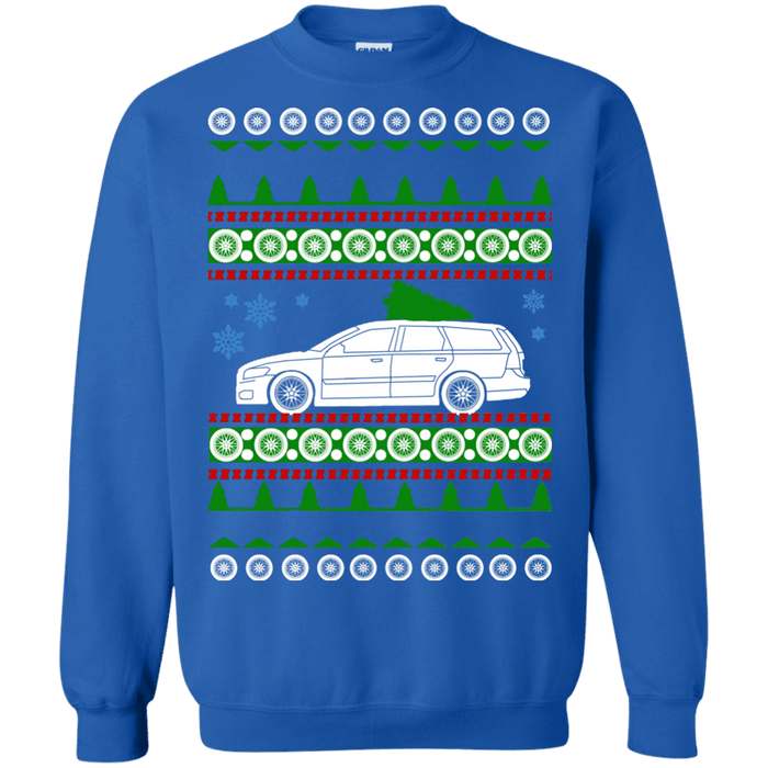 Swedish Car like a  V50 ugly Christmas Sweater sweatshirt