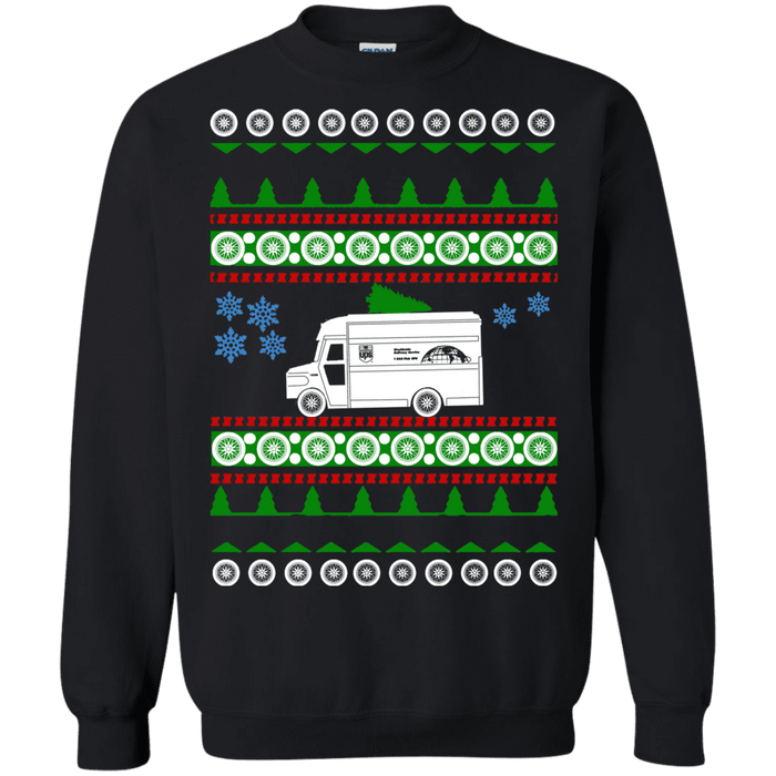 Delivery Truck UPS Ugly Christmas Sweater sweatshirt