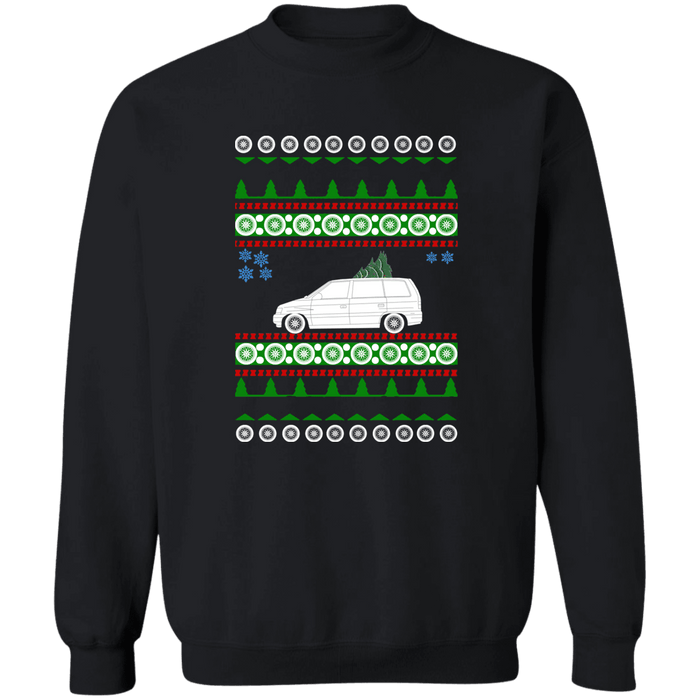 1989 Mazda MPV Ugly Christmas Sweater Sweatshirt