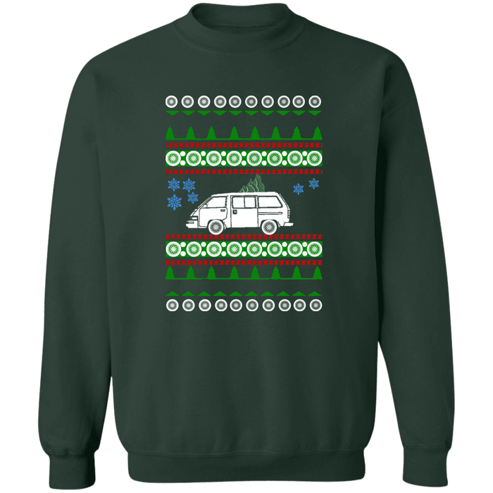 Toyota Liteace Van 1991  Ugly Christmas Sweater Sweatshirt