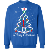 Nurse Christmas Tree Ugly Holiday Sweater sweatshirt