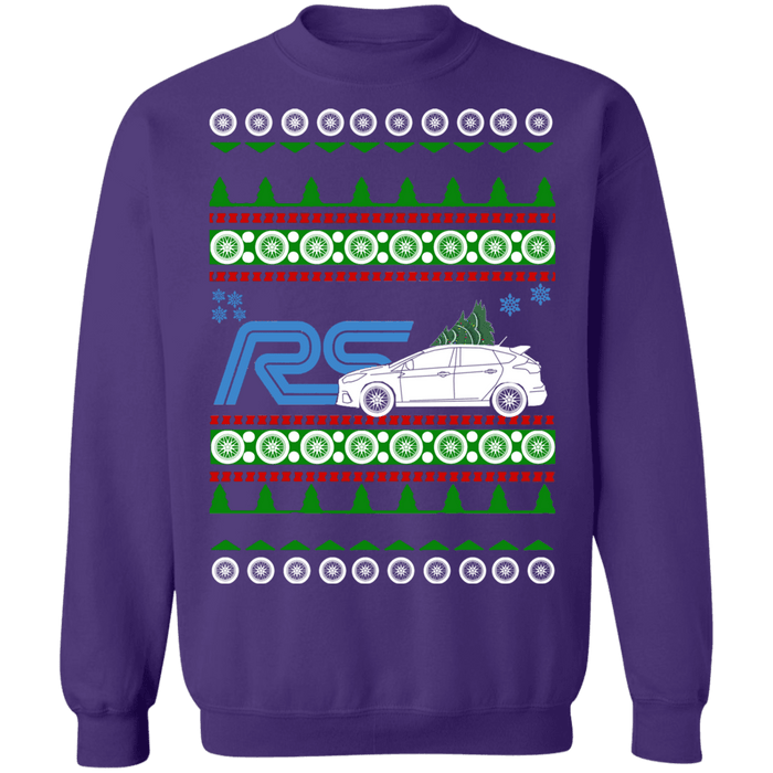 Ford Focus RS 2017+ Ugly chirstmas sweater