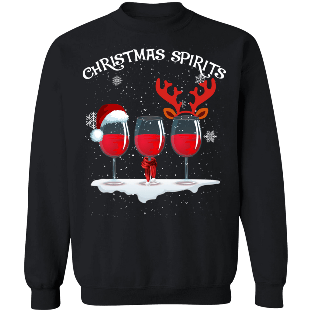 Funny Christmas Spirits Ugly Christmas Sweater