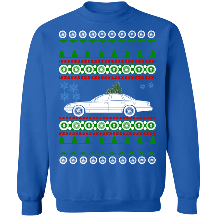 Car like 1st gen Ford Crown Victoria Ugly Christmas Sweater Sweatshirt