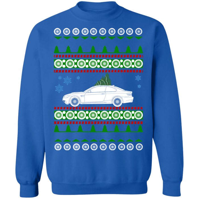 German Car E92 335i Coupe Ugly Christmas Sweater Sweatshirt sweatshirt