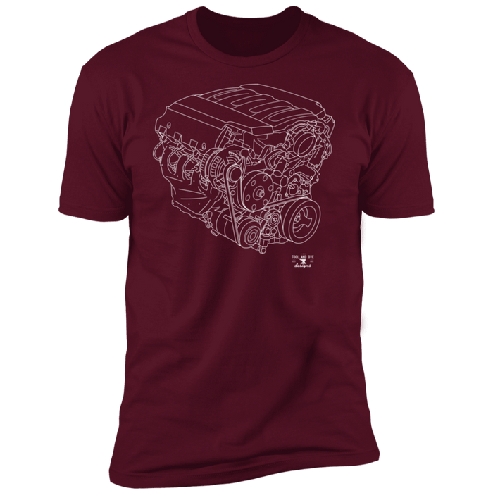 Engine Blueprint Series LT1 T-shirt