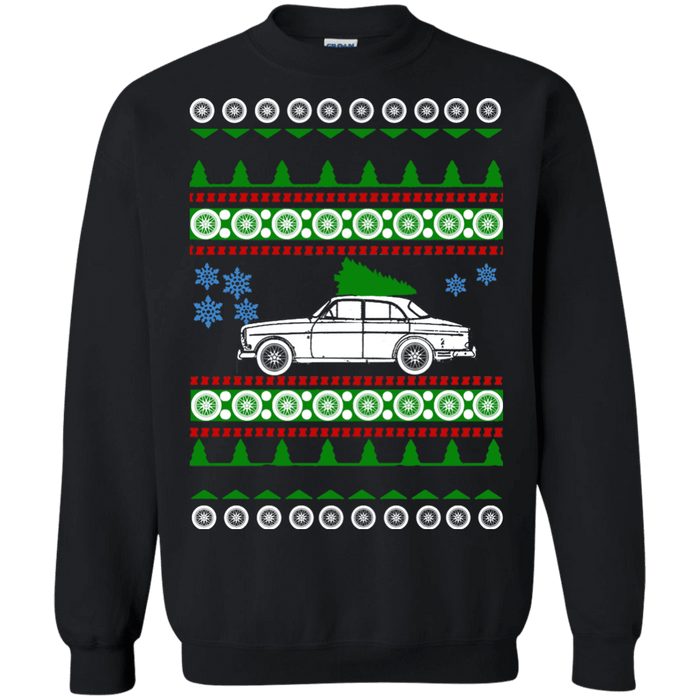 Swedish Car like a  123GT 1967 Ugly Christmas Sweater sweatshirt