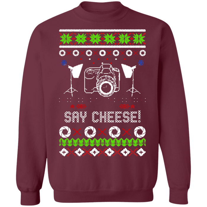 Photography Ugly Christmas Sweater Sweatshirt