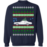 Car like First Generation Chevy Monte Carlo ugly christmas sweater