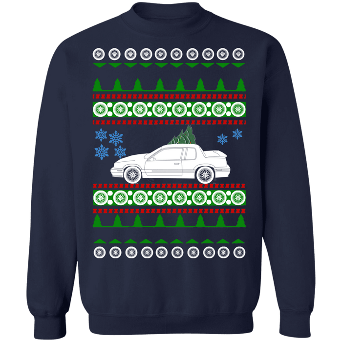 Oldsmobile Cutlass Calais Quad 442 Ugly Christmas Sweater Sweatshirt