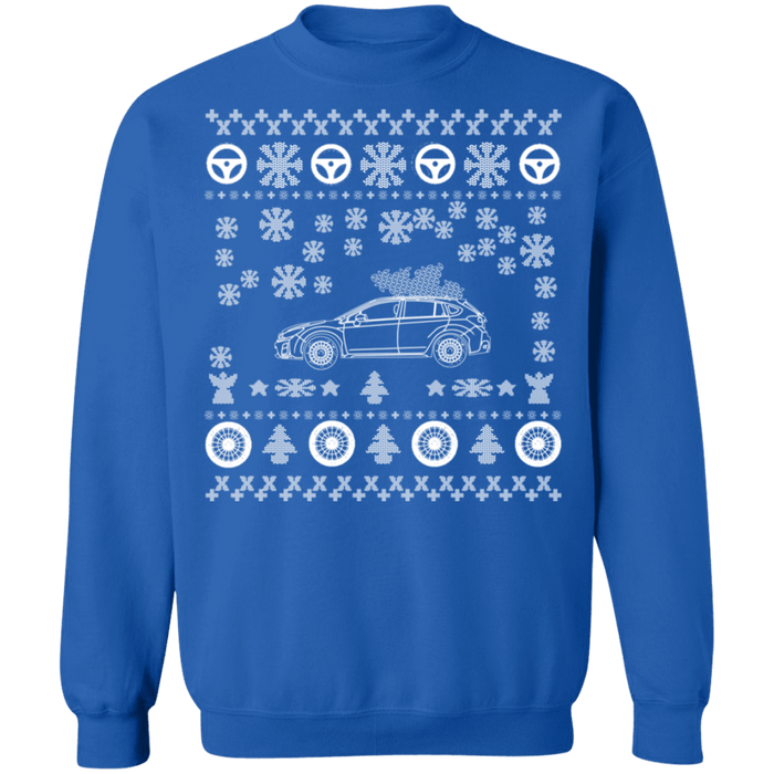 Japanese Car Crosstrek V2 Ugly Christmas Sweater