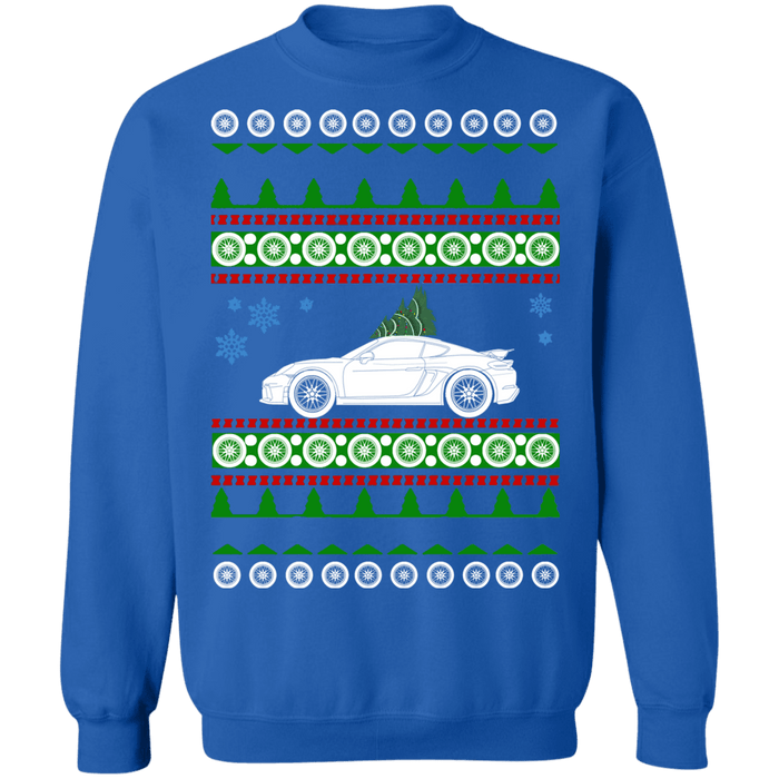 German Car similar to a 718 ugly Christmas Sweater Sweatshirt sweatshirt