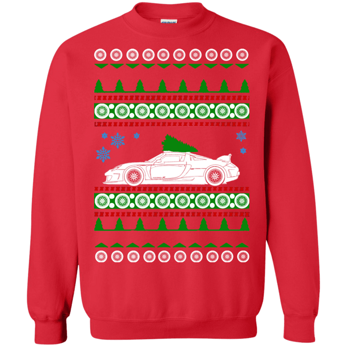 German Car  Carrera GT Ugly Christmas Sweater sweatshirt