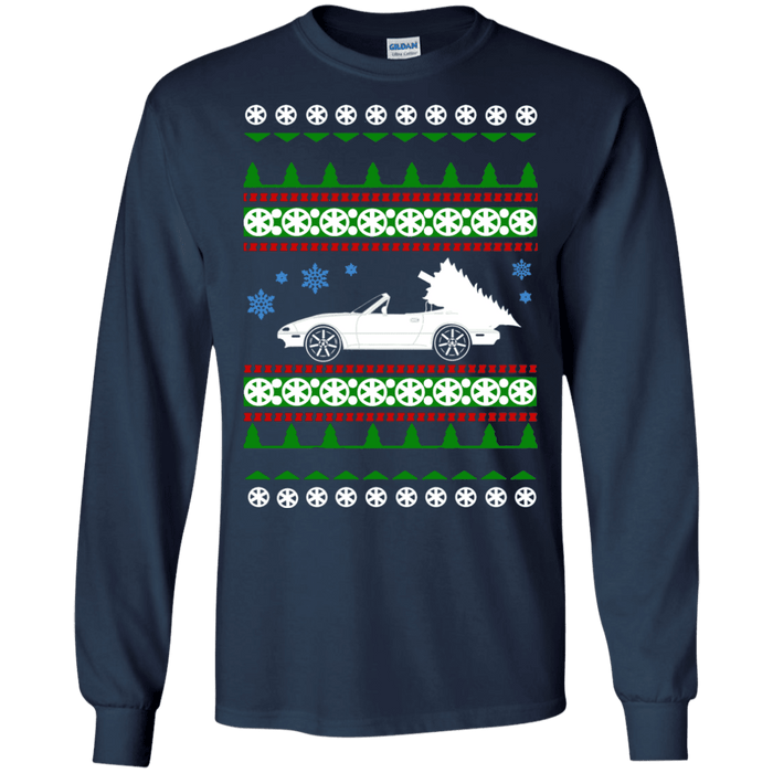 Mazda Miata Ugly Christmas Sweater long sleeve t-shirt sweatshirt