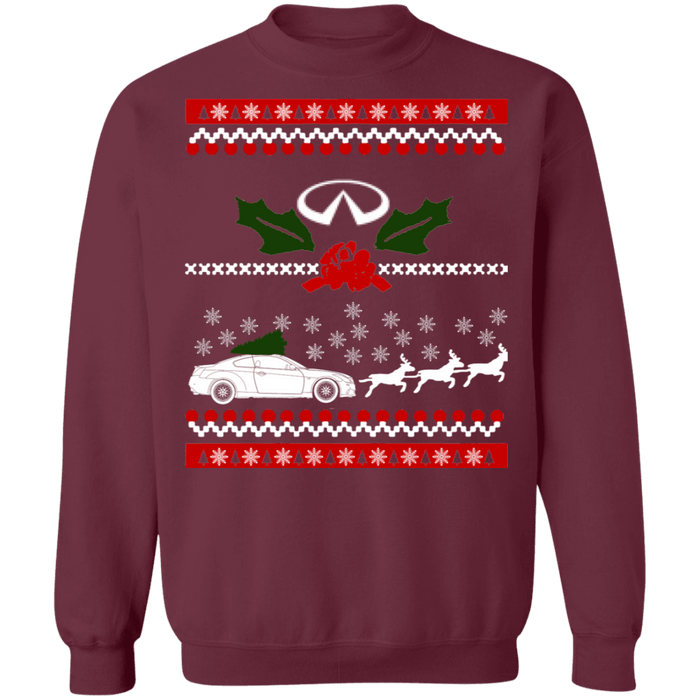 Infiniti G37 special style ugly christmas sweater