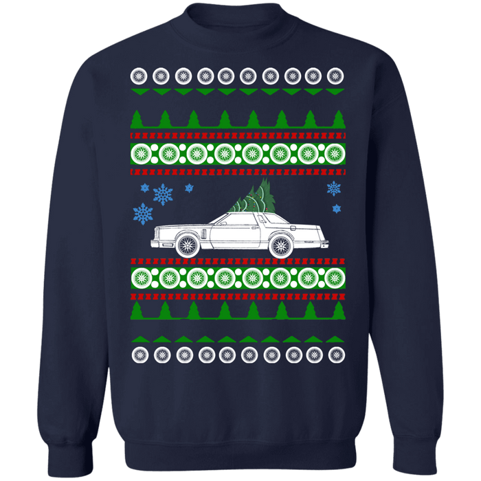 1979 7th Gen Ford thunderbird ugly christmas sweater