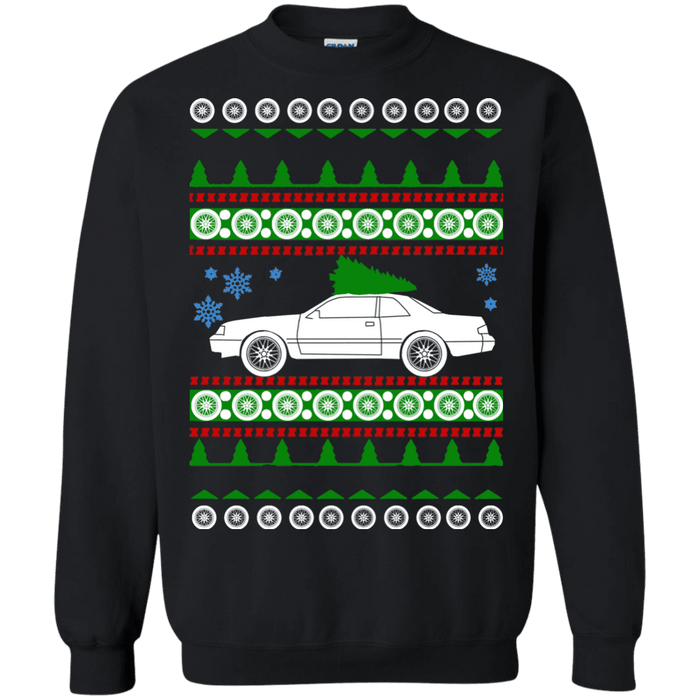 Ford Thunderbird SuperCoupe 1987 ugly christmas sweater sweatshirt