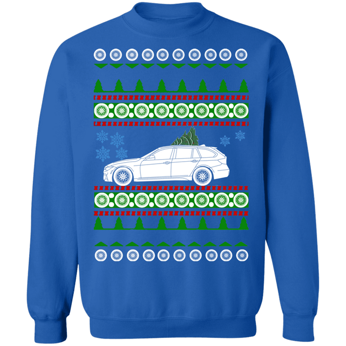 BMW 328D F31 Ugly Christmas Sweater