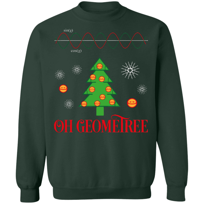 Geometry Math Oh Geometry Funny Ugly Christmas Sweater sweatshirt