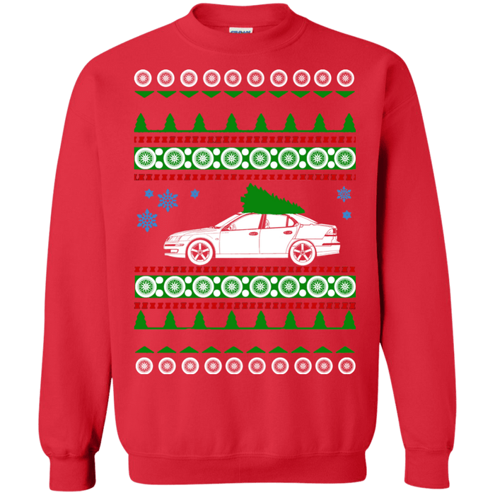 Saab 9-3 Ugly Christmas Sweater sweatshirt