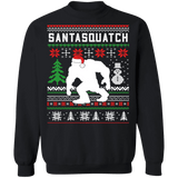 Santasquatch Bigfoot Sasquatch Funny Ugly Christmas Sweater sweatshirt