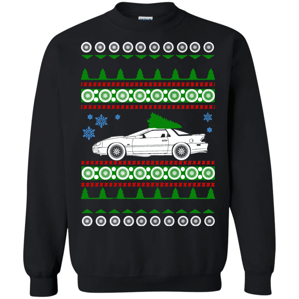 Chevy Camaro 4th Gen 2001 Ugly Christmas Sweater sweatshirt
