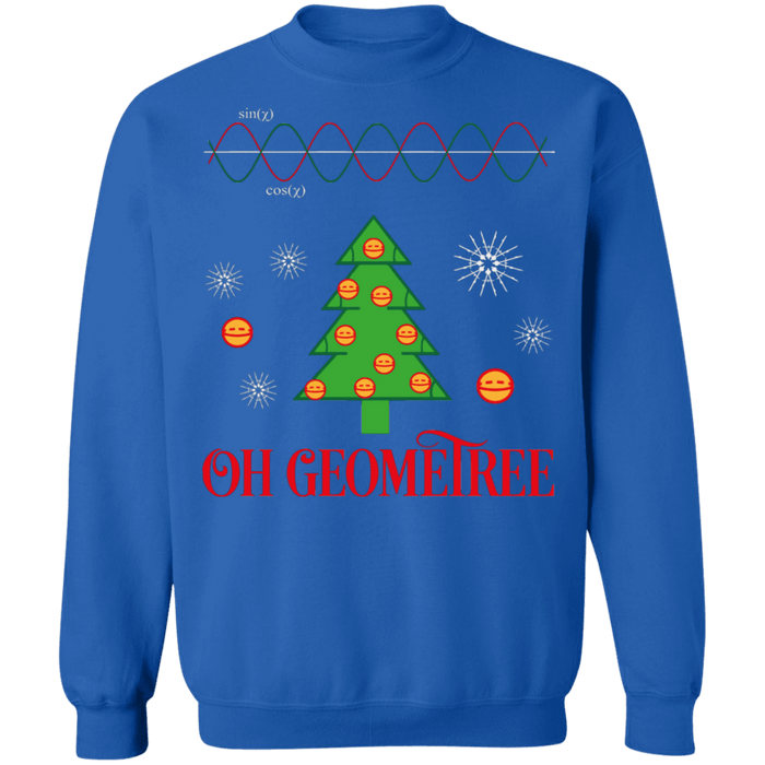 Geometry Math Oh Geometry Funny Ugly Christmas Sweater sweatshirt