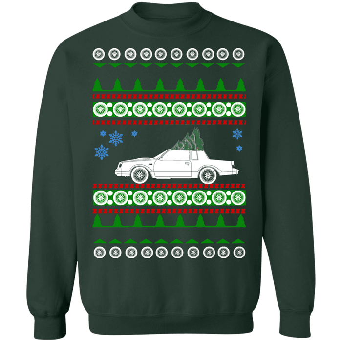 Buick Grand National Ugly christmas sweater (updated tree)