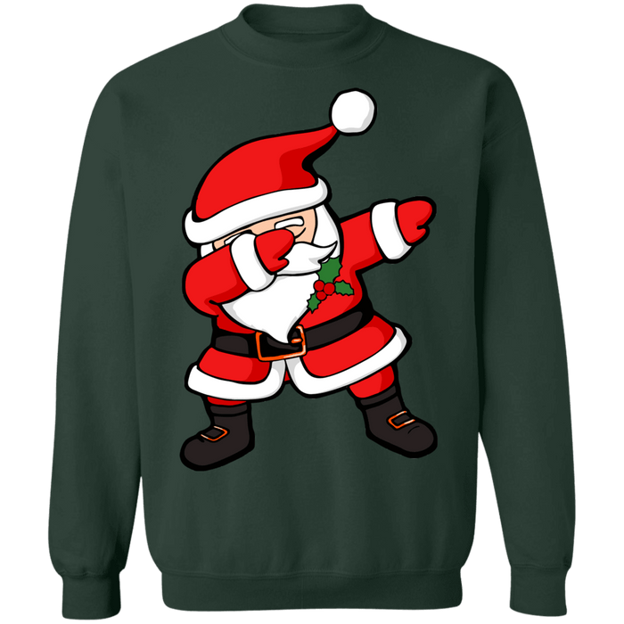 Dabbing Santa Funny Ugly Christmas Sweater sweatshirt