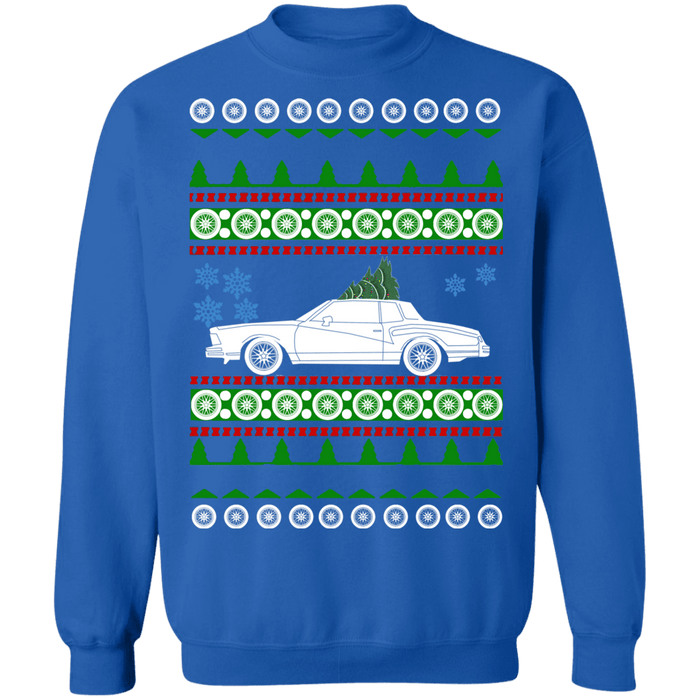 Monte Carlo 1978 3rd gen ugly christmas sweater