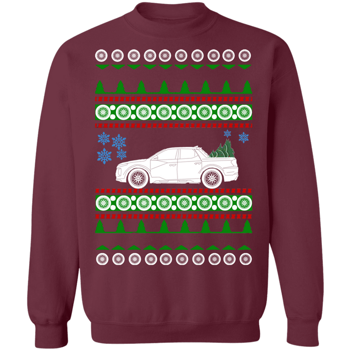 Hyundai Santa Cruz Ugly Christmas Sweater Sweatshirt