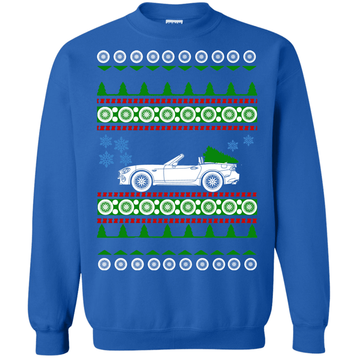 Fiat 124 Spider Ugly Christmas Sweater sweatshirt