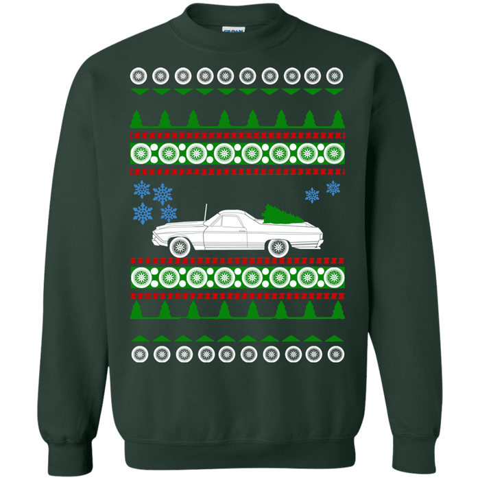 Hot Rod 1968 El Camino Ugly Christmas Sweater sweatshirt