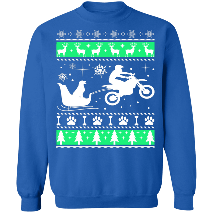 Motocross Mx Labrador Dog Ugly Christmas sweater sweatshirt